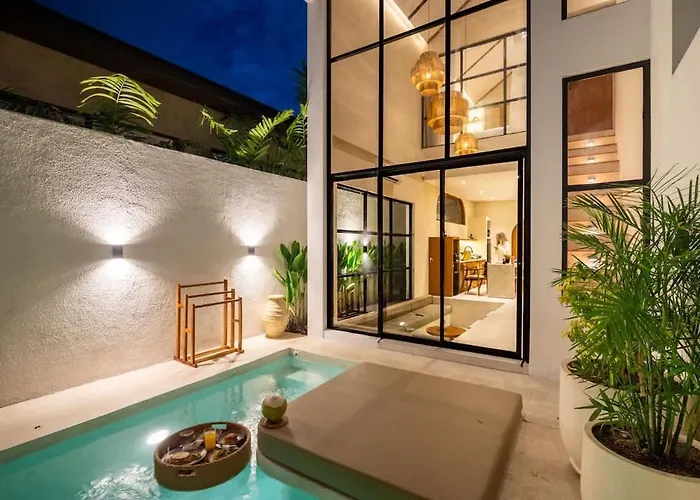 Ferienhaus Luxury Designer Loft -private Pool
